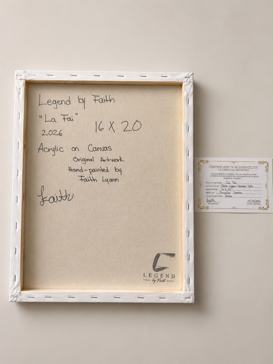 Legend by Faith Artwork