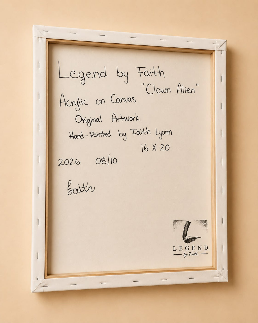 Legend by Faith Art Work
